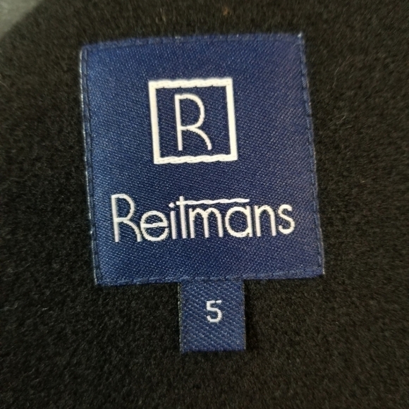 Reitmans double breasted wool pea coat size 5 - Picture 6 of 8